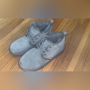 UGG Men's Charcoal Suede Boots